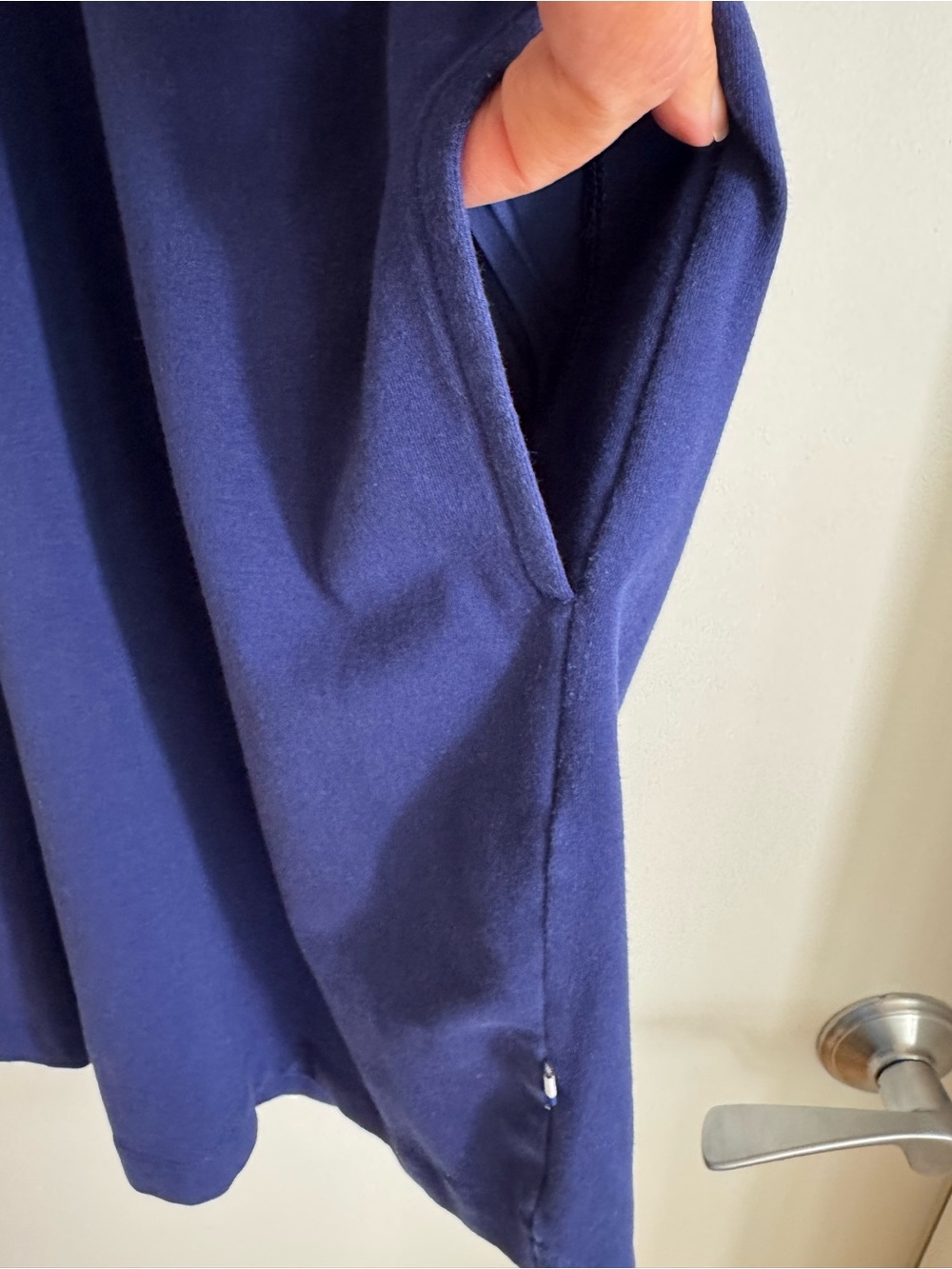 Kit and Ace Navy Short-Sleeve Polo with Chest Pocket - Picture 5 of 6